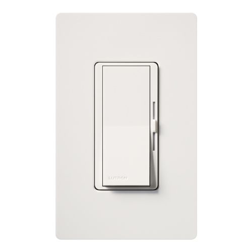 Lutron Diva dimmer switch in White
