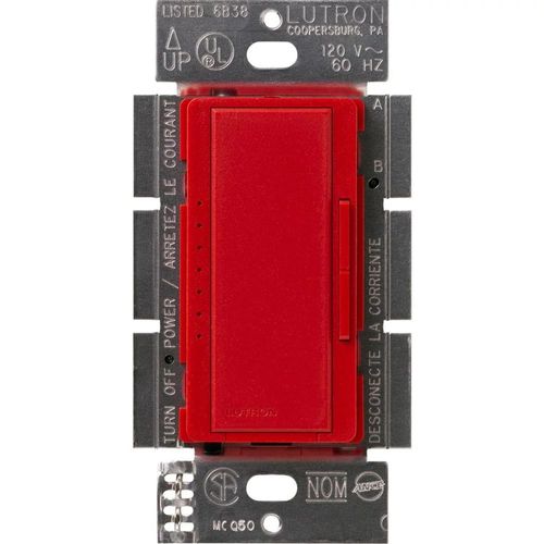 Lutron Maestro LED+ dimmer switch in Hot