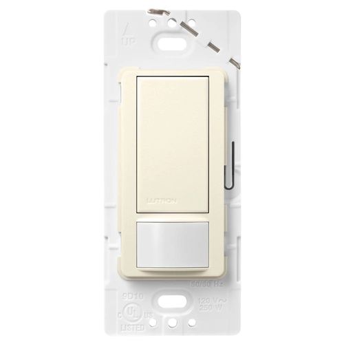 Lutron Maestro fan and light control in Biscuit