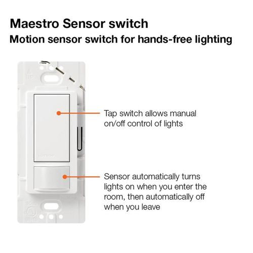 Lutron Maestro fan and light control in Taupe