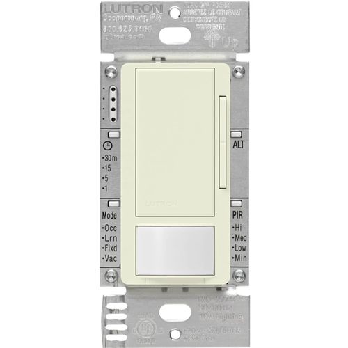 Lutron Maestro dimmer switch in Biscuit