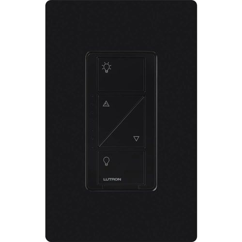 Lutron Caseta smart dimmer switch in Black