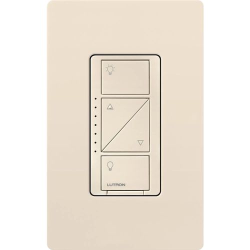 Lutron Caseta smart dimmer switch in Light Almond
