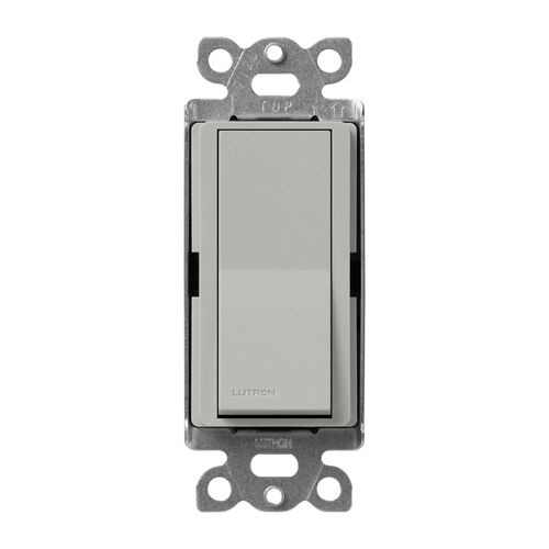 Lutron Claro switch in Pebble