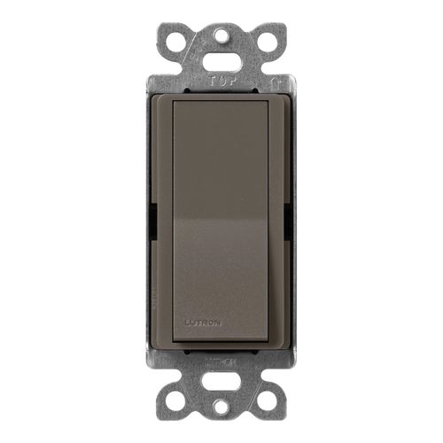 Lutron Claro switch in Truffle