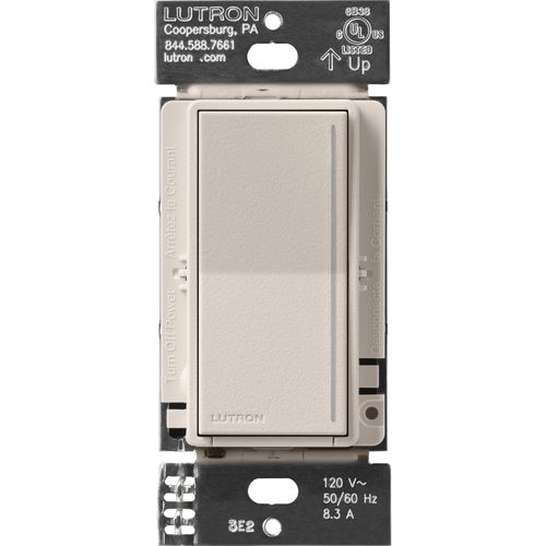 Lutron Sunnata LED+ dimmer switch in Taupe