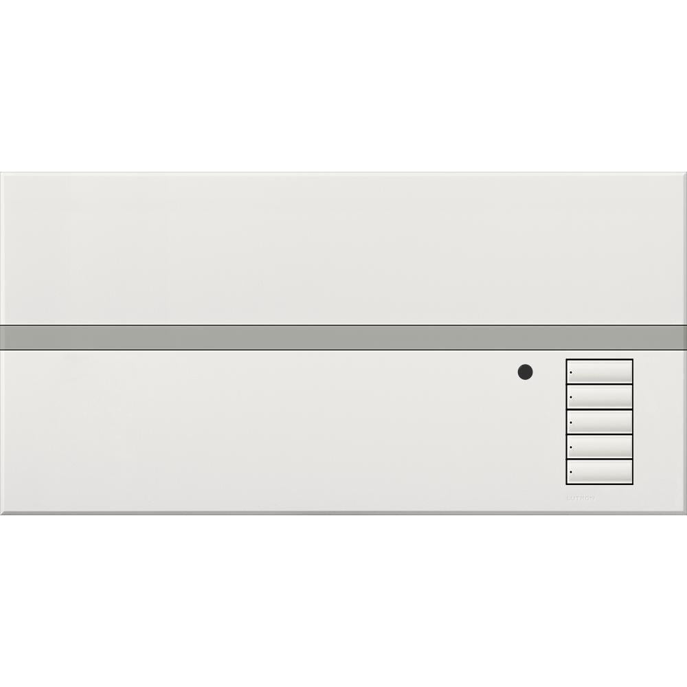 Lutron Grafik Eye QS 4-Zone Control Unit 120-127 V, Solid White Top Cover (QSGRJ-4P-WH)