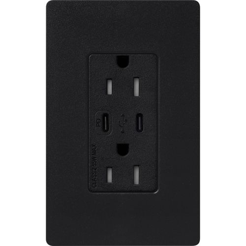 Lutron SCR-15-CCTR-MN USB Receptacle