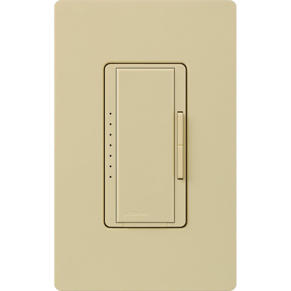 Lutron Maestro dimmer switch in Ivory