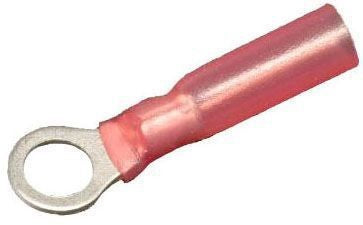 Morris 12218 Heat Shrink Ring Terminal 22-16 AWG 1/4 In Stud