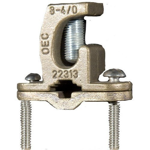 Morris 91654 Copper Ground Pipe Clamp - Heavy Duty Lay-In