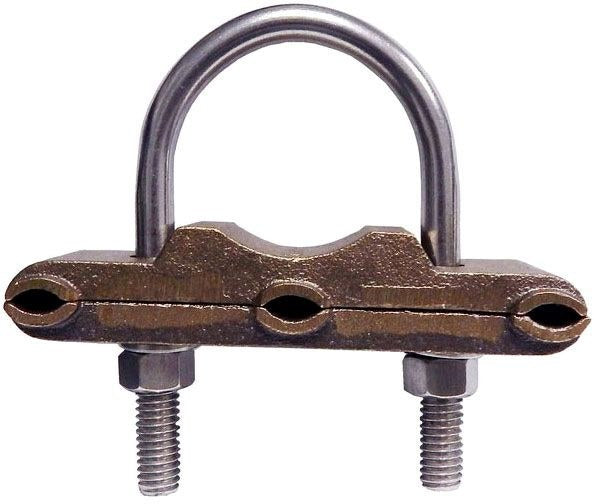 Morris 91772 Copper U-Bolt Ground Clamp