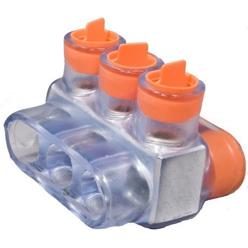 Morris 97425 Clear Insulated Connector, Dual Side Entry