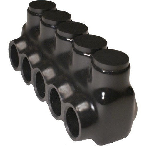 Morris 97545 Black Insulated Connector, Single Side Entry