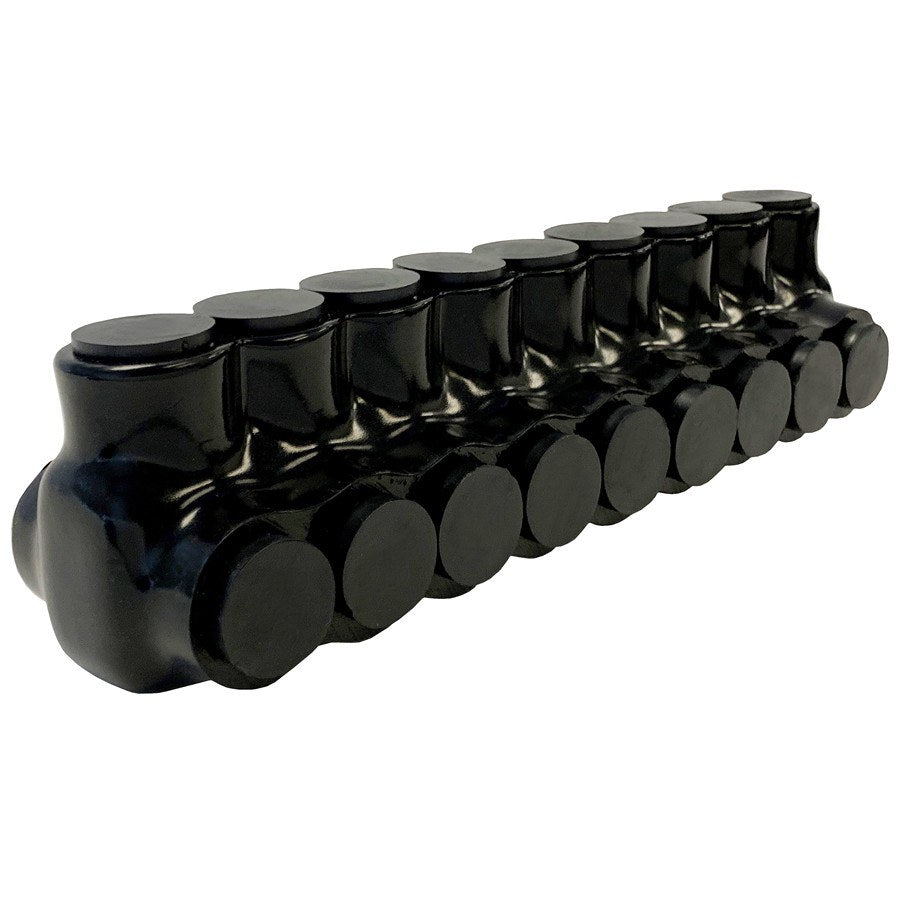 Morris 97679 Black Insulated Connector, Dual Side Entry