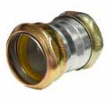 Morris 14999 Steel EMT Compression Rain Tight Coupling
