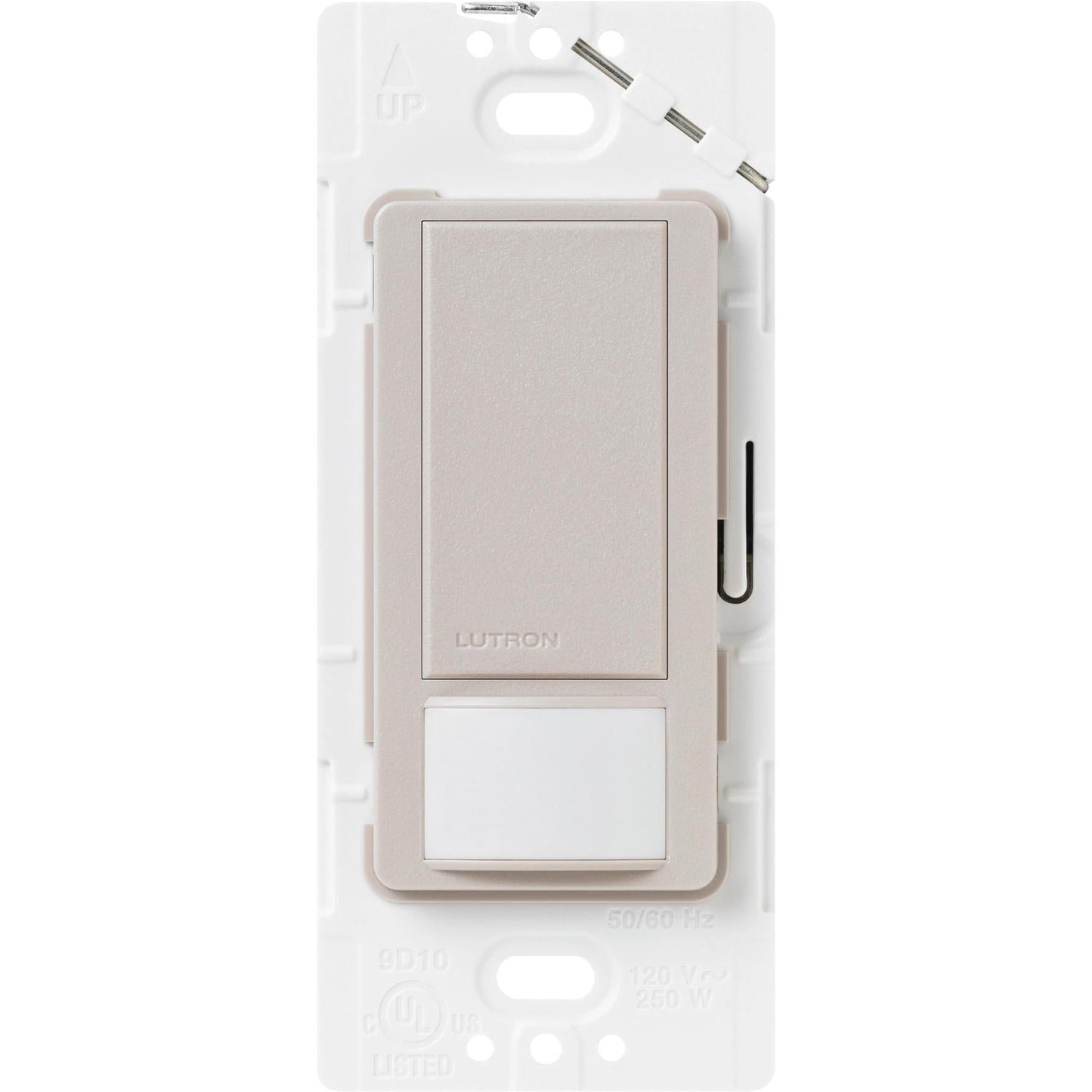 Lutron Maestro vacancy sensor switch in Taupe