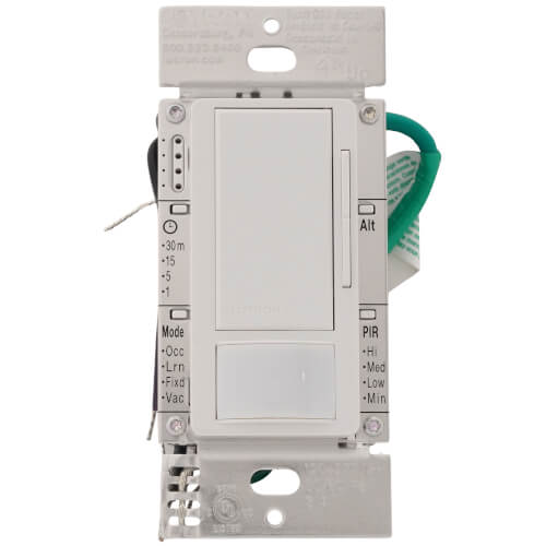 Lutron Maestro dimmer switch in White