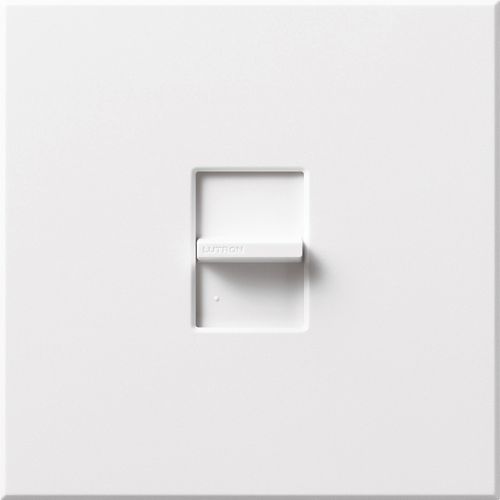 Lutron Nova T wall plate in White