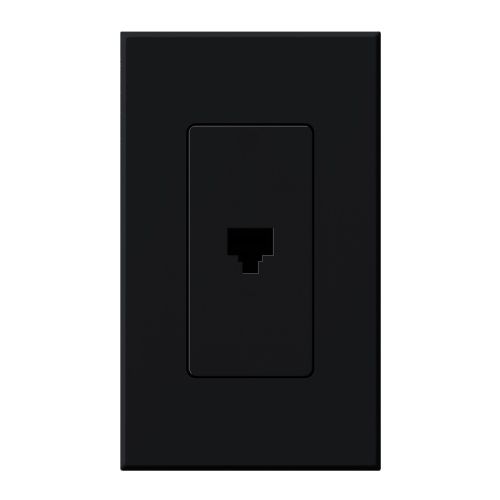 Lutron Architectural wall plate in Black