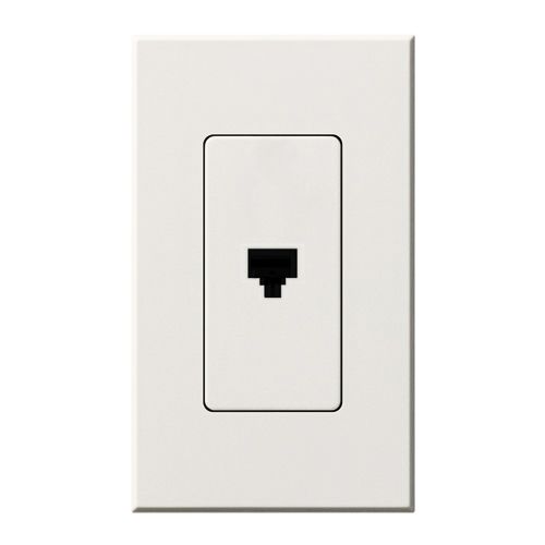 Lutron Architectural wall plate in White