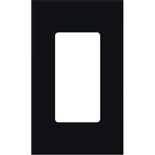 Lutron Nova T wall plate in Black