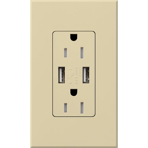 Lutron NTR-15-UBTR-IV Wall Plate