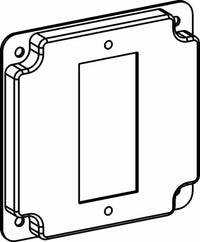 Orbit 4S 1/2 in Raised GFCI / Decorator Industrial Cover 4404