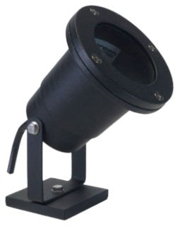 Orbit Adjustable Angle MR16 Spotwell Fixture Black 5510BK
