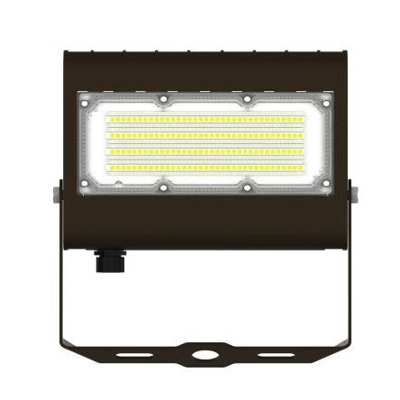 Orbit LED Adjustable Wattage/CCT Flood Light 15W-50W T 120-277V Bronze AWCLFL750WT