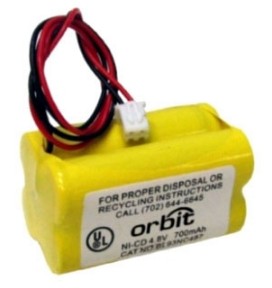 Orbit 4.8V, 650700 Mah Nicad Replacement Battery EB48
