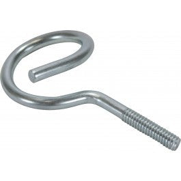 Orbit Threaded Bridle Ring, 2 in Diameter, 1/4 in Wood Screw F4BRT32WS