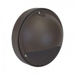 Orbit LED 2W 4 in Surface Moon Stepwall Light, 12V, 3000K Brz L7011BRWW