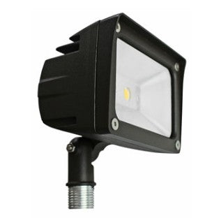 Orbit Premium LED Flood Light with Knuckle 10W 120-277V 5000K Bronze LFL310WCWKN