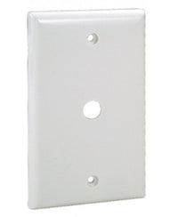 Orbit 1G Wall Plate Tvcable White OP11W