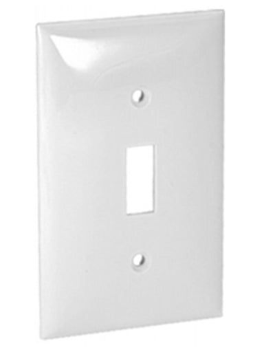 Orbit 1G Wall Plate Switch White OP1W