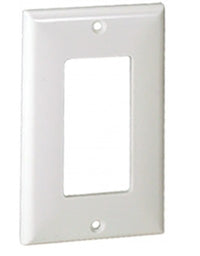 Orbit 1G Wall Plate Decorativegfi White OP26W