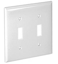 Orbit 2G Wall Plate Switch White OP2W
