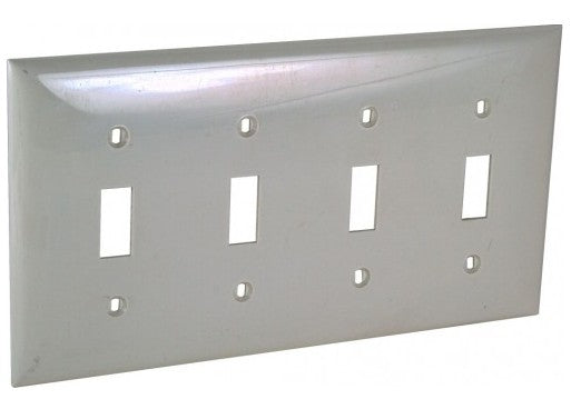Orbit 4G Wall Plate Switch White OP4W