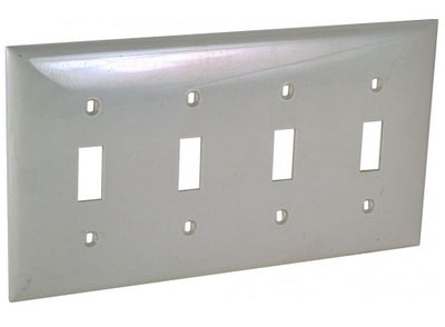 Orbit 4G Wall Plate Switch White OP4W