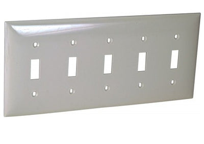 Orbit 5G Wall Plate Switch White OP5W