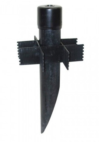 Orbit 2.5" Dia. X 18.5" Long PVC Post Black PP250