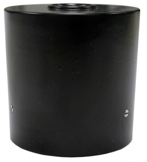 Orbit 2" Dia. Aluminum Cap for PVC Post Black PPCABK
