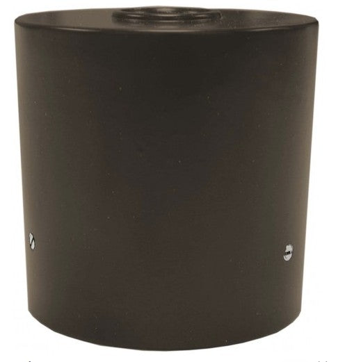 Orbit 2" Dia. Aluminum Cap for PVC Post Brown/Bronze PPCABR
