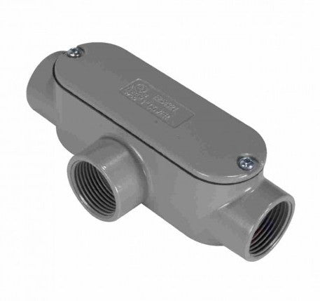 Orbit Type T Threaded Conduit Body 4 in + Cg T400A