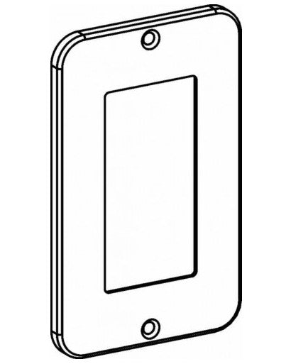 Orbit Utility Cover 2-1/2 in X418" GFCI WHBCGFI