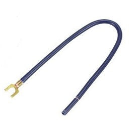 Orbit 8 in Blue #12 Stranded Wire Tail W One Fork WTST8BL