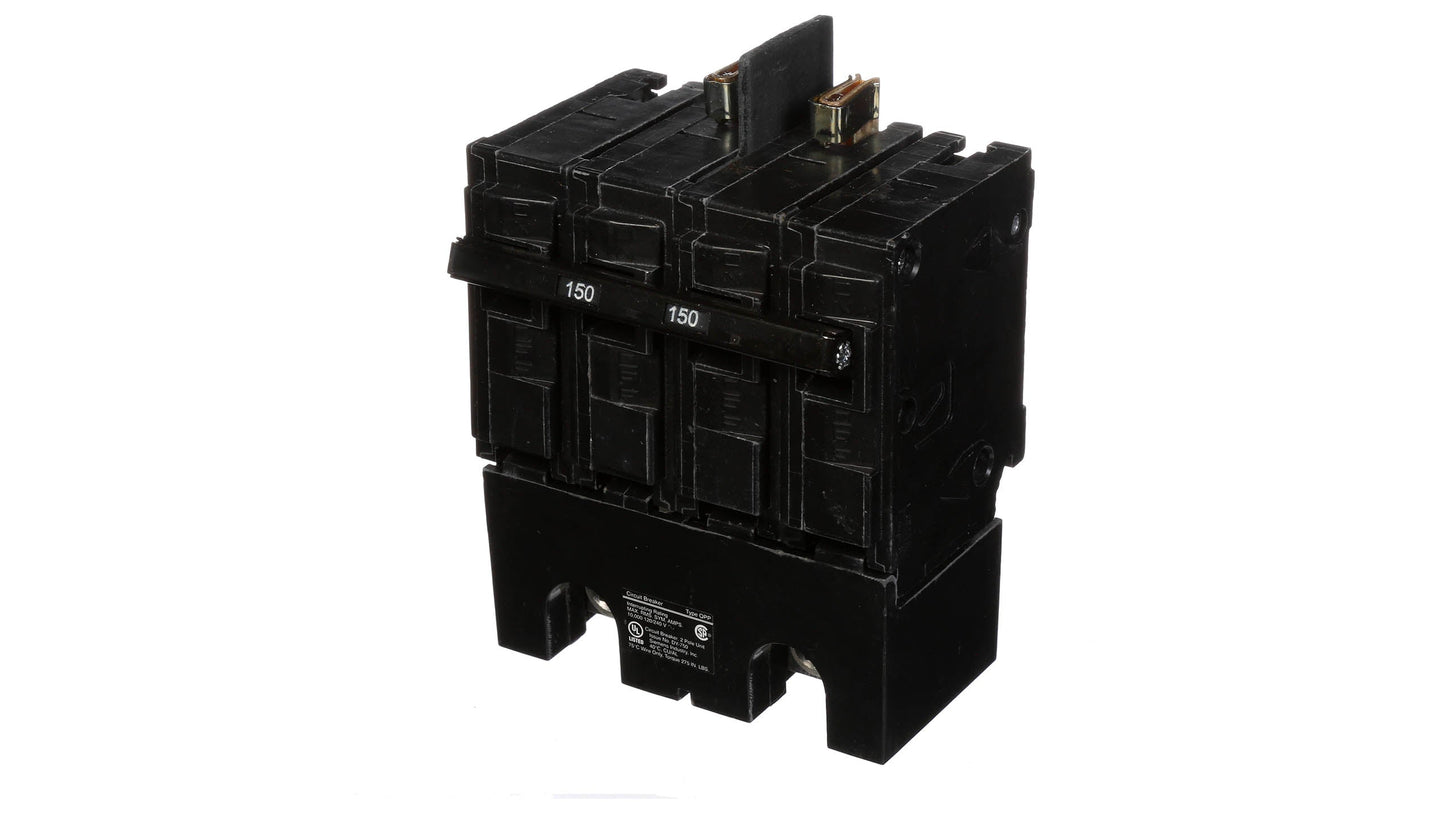 Siemens 150A 2 Pole 120/240V Q Frame Circuit Breaker Plug-On