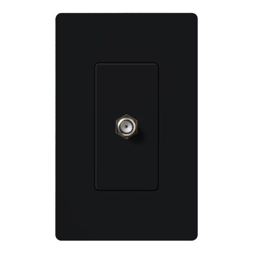 Lutron Claro wall plate in Midnight