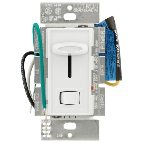 Lutron Skylark dimmer switch in White